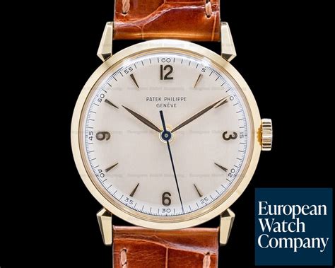 Patek Philippe 1578 Yellow gold Silver 1956 Switzerland